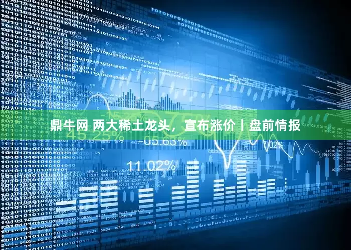 鼎牛网 两大稀土龙头，宣布涨价丨盘前情报