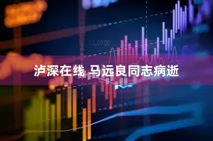 泸深在线 马远良同志病逝