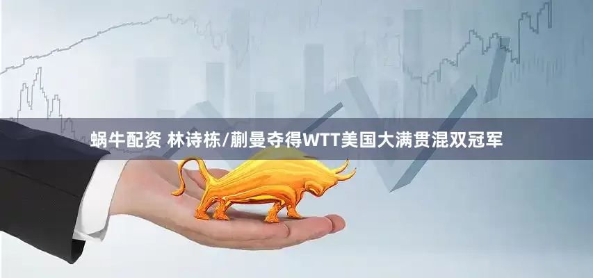 蜗牛配资 林诗栋/蒯曼夺得WTT美国大满贯混双冠军