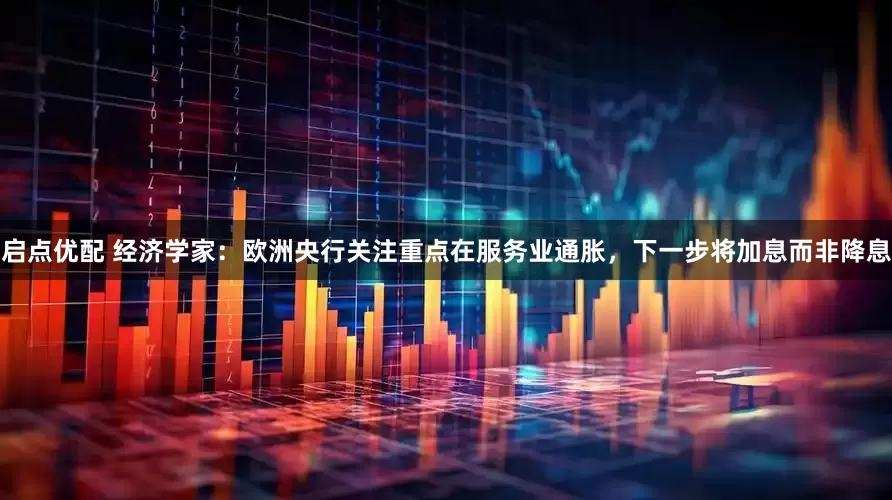 启点优配 经济学家：欧洲央行关注重点在服务业通胀，下一步将加息而非降息