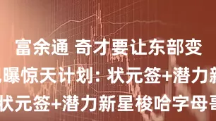 富余通 奇才要让东部变天? 名记曝惊天计划: 状元签+潜力新星梭哈字母哥